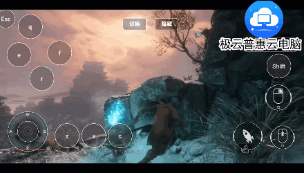 手机玩只狼是什么感觉.gif